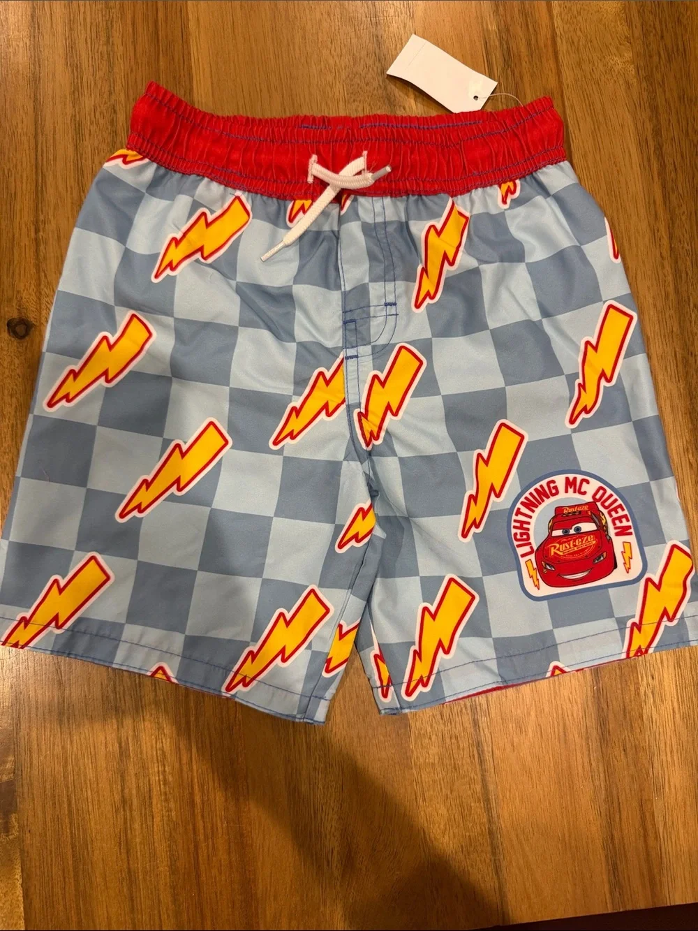 Red Lightning McQueen Rash Guard Set for Kids - Cars